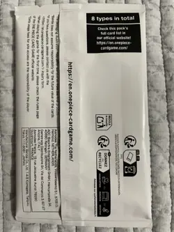 One Piece Card Game 3rd Anniversary Treasure Campaign Promo Pack SEALED - Image 2