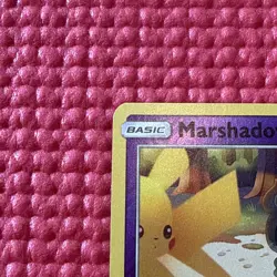 Pokemon Marshadow Cosmic Eclipse 103/236 Rare Reverse Holo TCG Card Sun Moon - Image 2