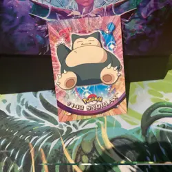 Pokemon Topps Trading Card #143 Snorlax - Image 1