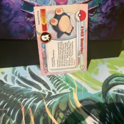 Pokemon Topps Trading Card #143 Snorlax - Image 2