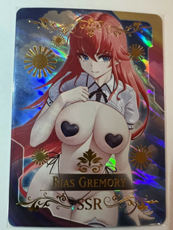 RIAS GREMORY High school DxD SSR Goddess Story Anime Waifu Card Foil Doujin ACG - Image 1