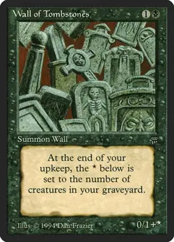 Wall of Tombstones LEG LP MTG - Image 1