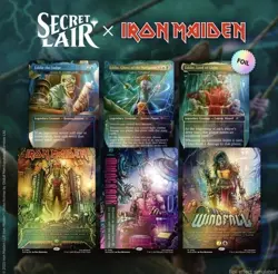 Secret Lair Magic MTG x Iron Maiden Eddie Unchained Foil​ Edition - Image 1