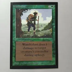Wanderlust x (1) MTG - Collectors' Edition (CE) - EX/NM - Image 1