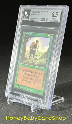 MTG International Edition (IE) 1993 Wanderlust BGS 8.5 NM/MT+ Old School 93/94 - Image 3