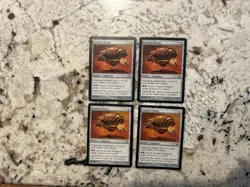 Mtg Cranial Plating x4 - Magic the Gathering Cranial Plating LP - Image 1