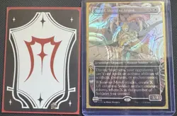 Myrel, Shield of Argive NM Halo Foil MTG Secret Lair Countdown Unplayed Magic 2 - Image 2