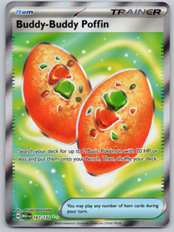 Pokemon Buddy-Buddy Poffin 167 Mega Evolution Ultra Rare - Image 1