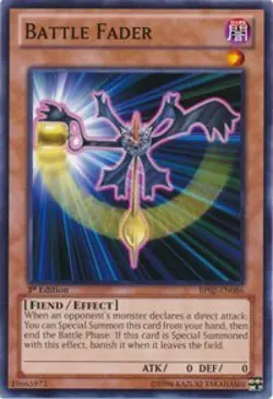 1x Battle Fader - 1st Edition NM Eng YuGiOh - Battle Pack 2 - Image 1