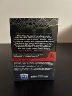 Pokemon TCG Scarlet & Violet Paldean Fates Booster Bundle Factory Sealed - Image 2