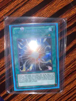 Super Polymerization LCGX-EN101 1st Edition Secret Rare NM Yugioh - Image 1