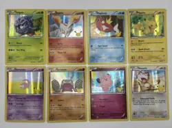 Pokemon 20th Anniversary Stamped UK Exclusive Promo Complete Set Near Mint NM - Image 1