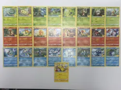 2021 McDonald’s Pokemon 25th Anniversary Complete Set Common Near Mint NM - Image 1
