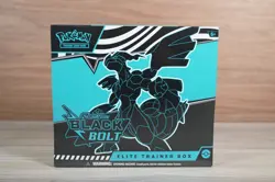 Pokemon Scarlet & Violet Black Bolt Elite Trainer Box - IN HAND READY TO SHIP - Image 1
