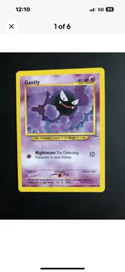 Pokemon TCG Gastly Reverse & Non Holo Bundle Private Listing Only - Image 5
