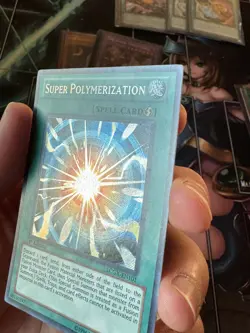 *** SUPER POLYMERIZATION *** 1ST EDITION SECRET RARE (LP) LCGX-EN101 YUGIOH! - Image 2