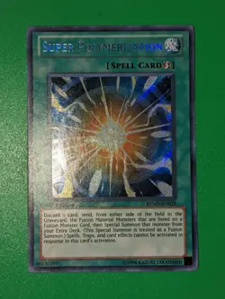 Yu-Gi-Oh! TCG Super Polymerization Legendary Collection 2 LCGX-EN101 1st Ed LP - Image 1