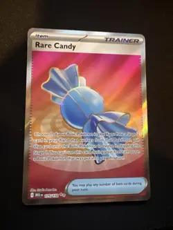 Pokemon TCG Rare Candy Full Art Mega Evolution 175/132 - Image 1