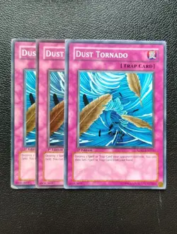 Yu-Gi-Oh - Dust Tornado 3X - Full Playset - All 1st Edition - Image 1