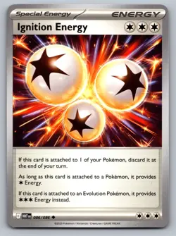 Pokemon TCG SV: White Flare Ignition Energy 086/086 - Image 1