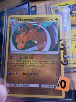 2019 Pokemon TCG Sun & Moon Dragonite Holo Team Up Cosmos 119 MINT GRADE IT - Image 1