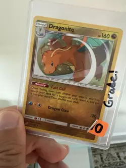 2019 Pokemon TCG Sun & Moon Dragonite Holo Team Up Cosmos 119 MINT GRADE IT - Image 2