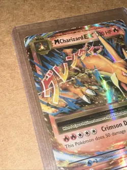 Pokemon Mega M Charizard EX 13/108 Holo Rare Well Played With - Image 5