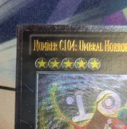 Yu-Gi-Oh! Number C104: Umbral Horror Masquerade JOTL-EN056 ULTIMATE 1st Ed NM /M - Image 5