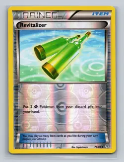 2x Revitalizer 70/83 Generations Pokemon 1x Reverse Holo & 1x Non Holo LP -NM - Image 1