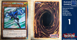 Yu-Gi-Oh | Elemental Hero Stratos | BODE-EN100 | Starlight Rare | 1st Edition - Image 1