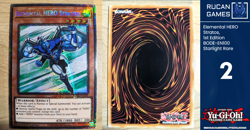 Yu-Gi-Oh | Elemental Hero Stratos | BODE-EN100 | Starlight Rare | 1st Edition - Image 2