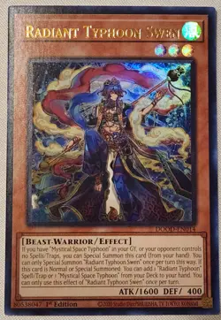 Yu-Gi-Oh [x1] Radiant Typhoon Swen [x1] DOOD-EN014 M/NM - Image 1