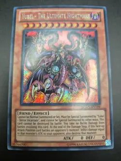 YUGIOH YUBEL - THE ULTIMATE NIGHTMARE SECRET RARE NM LCGX-EN199 - Image 1