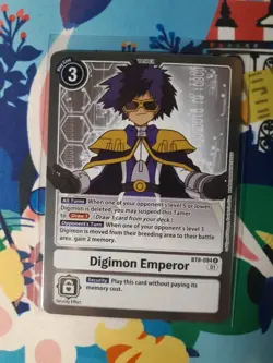Digimon Card Game Digimon Emperor BT8-094 Rare New Awakening Near Mint - Image 1