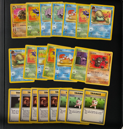 Pokemon Fossil Card Bundle x 22 Vintage Pokemon WOTC Cards - Image 1