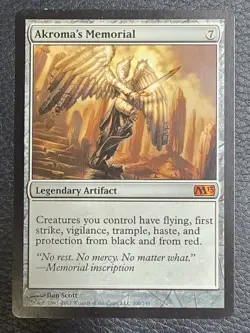 Akroma's Memorial Core Set 2013 (M13) Regular LP MTG Magic Card - Image 1