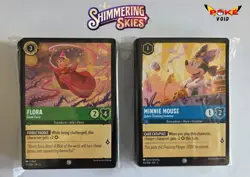 Disney Lorcana Shimmering Skies Ch.5 Complete Set Common & Uncommon Cards - Image 1