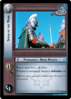 LOTR TCG HUNTERS SPEAR OF THE MARK 15U140 NM/MINT a Top Shelf Card - Image 1