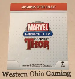 Marvel Heroclix Guardians of the Galaxy #F104 Feat Card USED Hammer of Thor LE - Image 2
