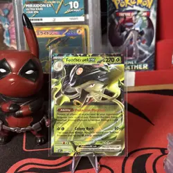 Pokemon TCG Toedscruel EX Sv03: Obsidian Flames Holo Double Rare Card 022/197 - Image 1