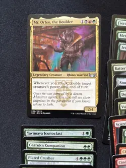 Mr. Orfeo, The Boulder|| EDH Commander Deck. Double Power for Big Combats - Image 1