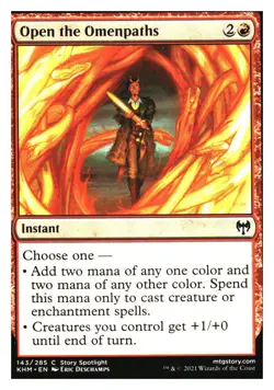 Open the Omenpaths Kaldheim MTG - NM+ - Image 1