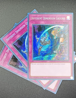 Yugioh Stampede -(X3) Different Dimension Ground - Secret Rare - RA04-EN101 - Image 1