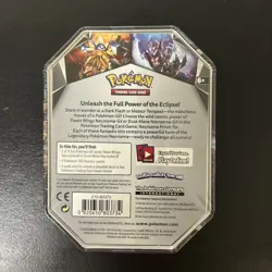 Pokemon TCG: Dawn Wings Necrozma-GX Prism Pokemon Tin 2018 - Factory Sealed !! - Image 2
