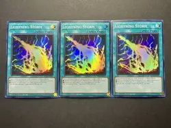 3x Lightning Storm | RA01-EN061 | Super Rares | NM | 1st Edition | YuGiOh! - Image 1