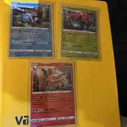 Charizard Blastoise Venusaur HOLO RARE Pokemon Card Set x3 NM Pokemon GO 010/078 - Image 1