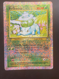 Pokemon TCG Bulbasaur 68/110 Reverse Holo Legendary Collection Moderately Played - Image 1