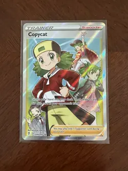 2021 Near Mint NM Pokemon Copycat Full Art 200/203 Evolving Skies - Image 1