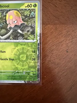 Pokemon - Toedscool - 017/142 - Reverse Holo - Stellar Crown - MISPRINT ERROR - Image 2