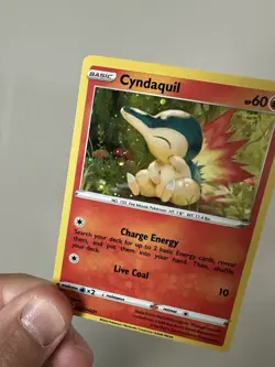 Cyndaquil SWSH221 - Pokemon TCG Black Star Promo (2022) - NM - Cosmos Holo - Image 2